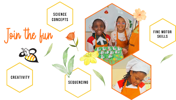 Hives background decoration